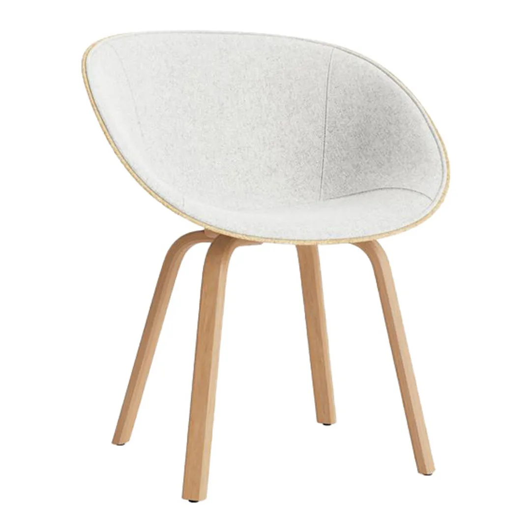 Mat Dining Chair w/ Arms - Front Upholstered