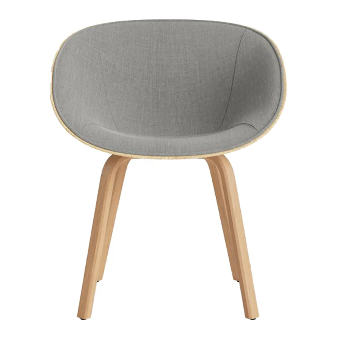 Mat Dining Chair w/ Arms - Front Upholstered