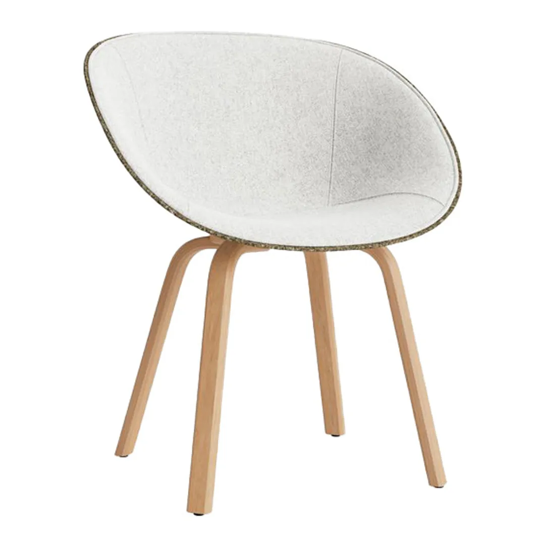 Mat Dining Chair w/ Arms - Front Upholstered