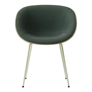 Mat Dining Chair w/ Arms - Front Upholstered