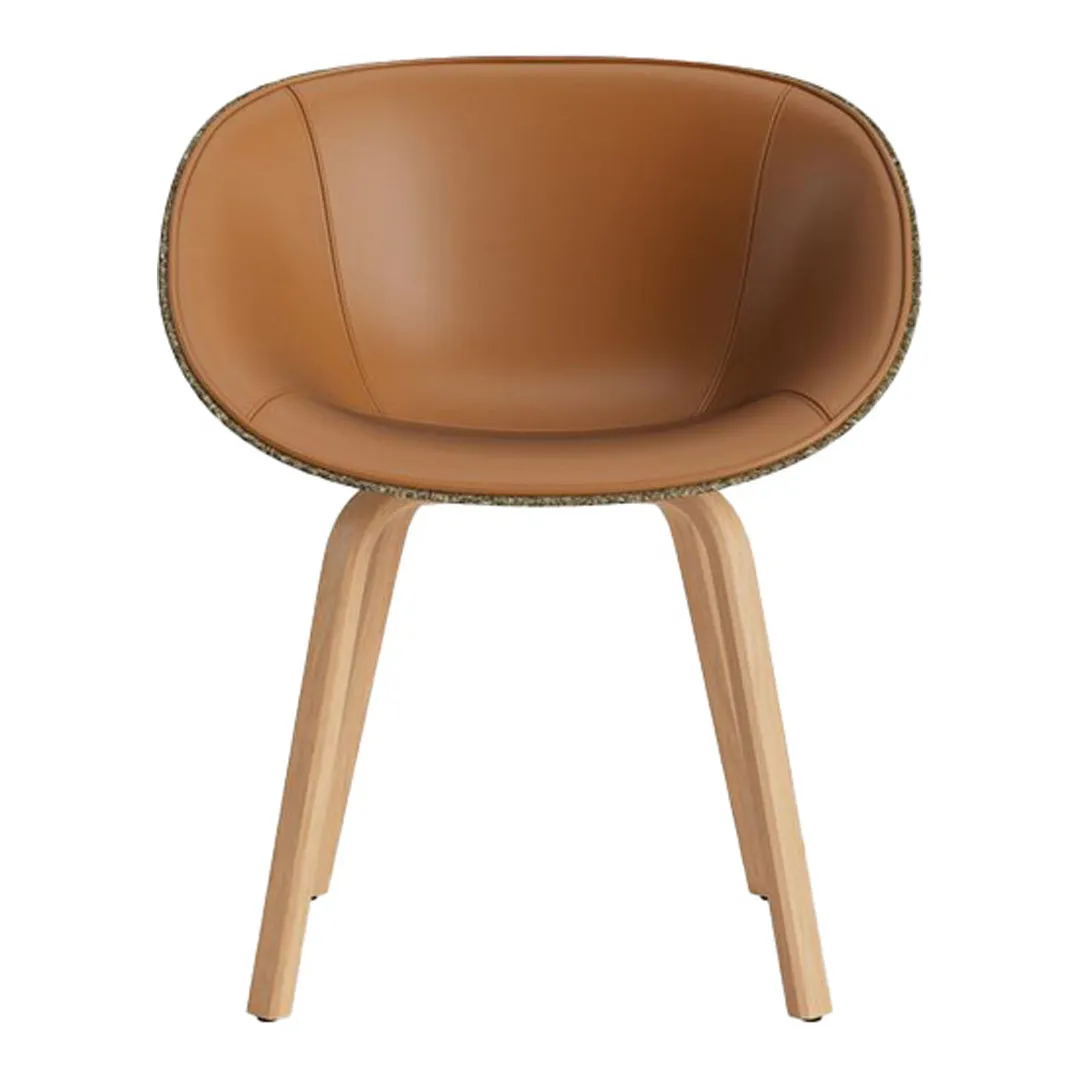 Mat Dining Chair w/ Arms - Front Upholstered