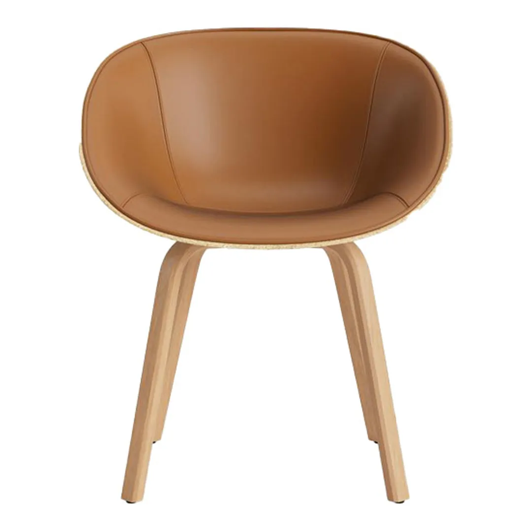 Mat Dining Chair w/ Arms - Front Upholstered