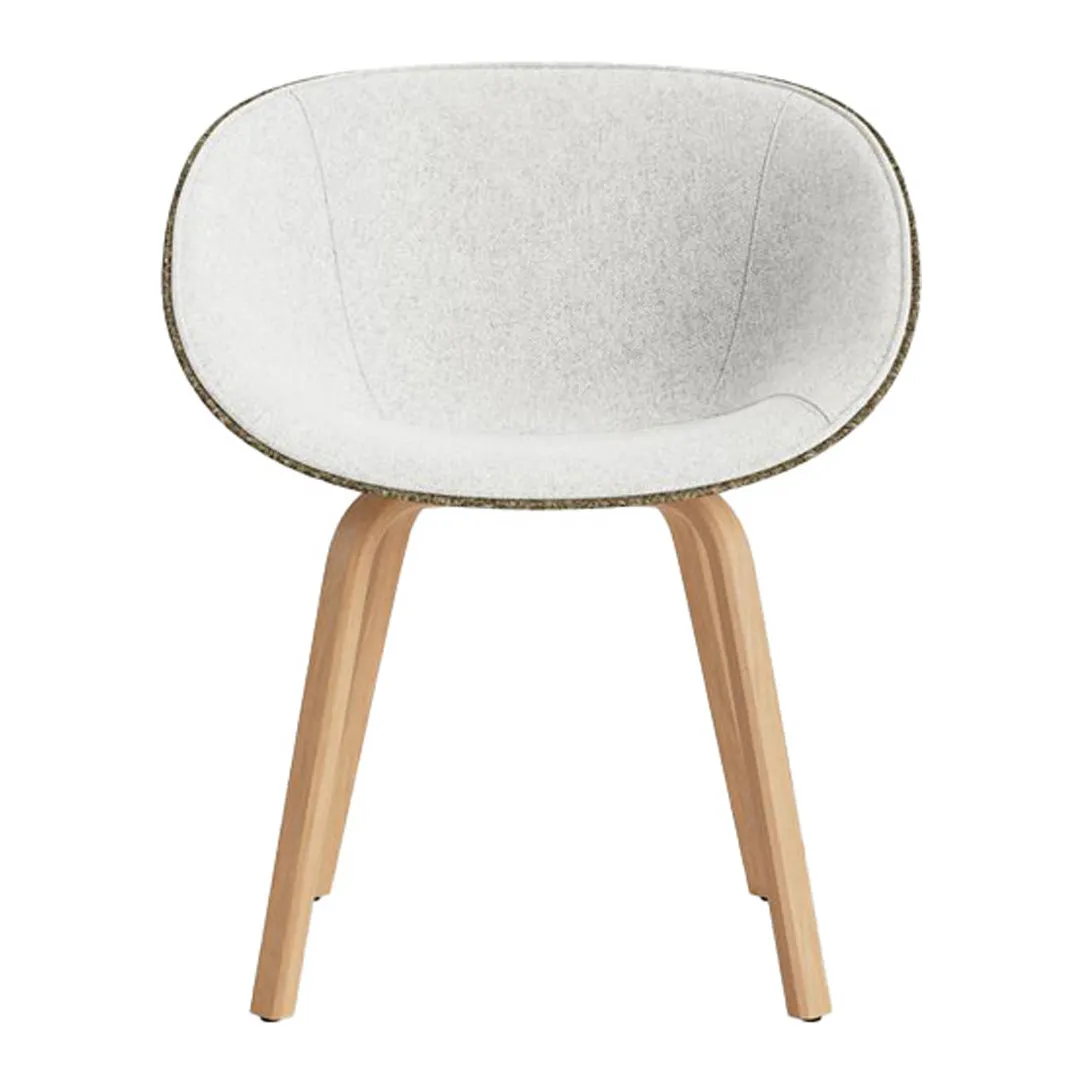 Mat Dining Chair w/ Arms - Front Upholstered