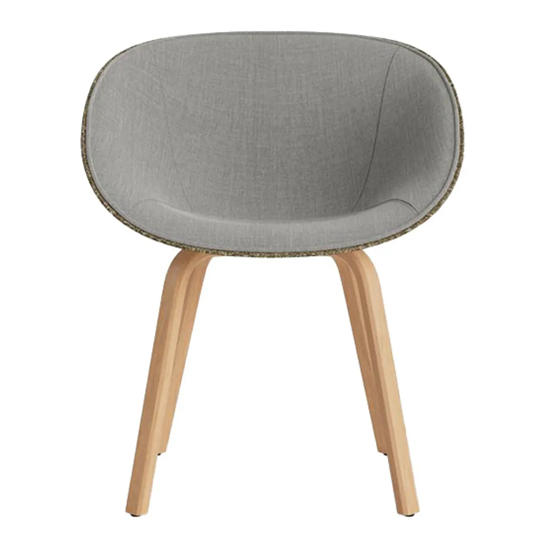 Mat Dining Chair w/ Arms - Front Upholstered