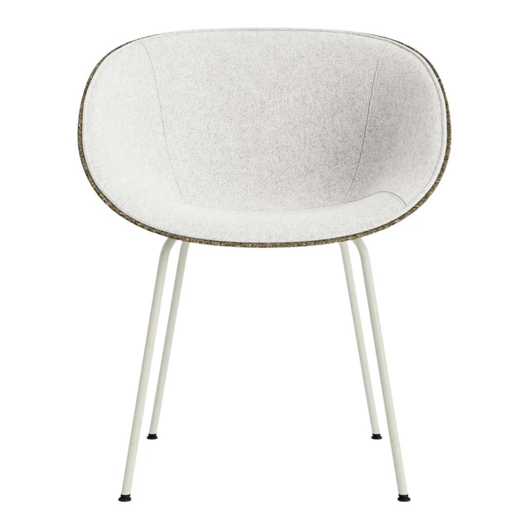 Mat Dining Chair w/ Arms - Front Upholstered