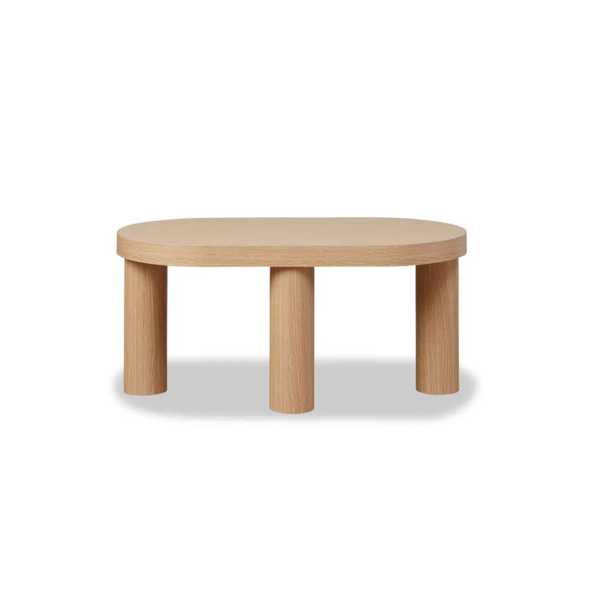 Millie Oval Coffee Table Mocka