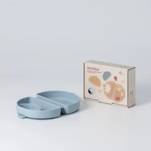 Miniware Silifold Folding Silicone Lunch Box - Chicory - Blue