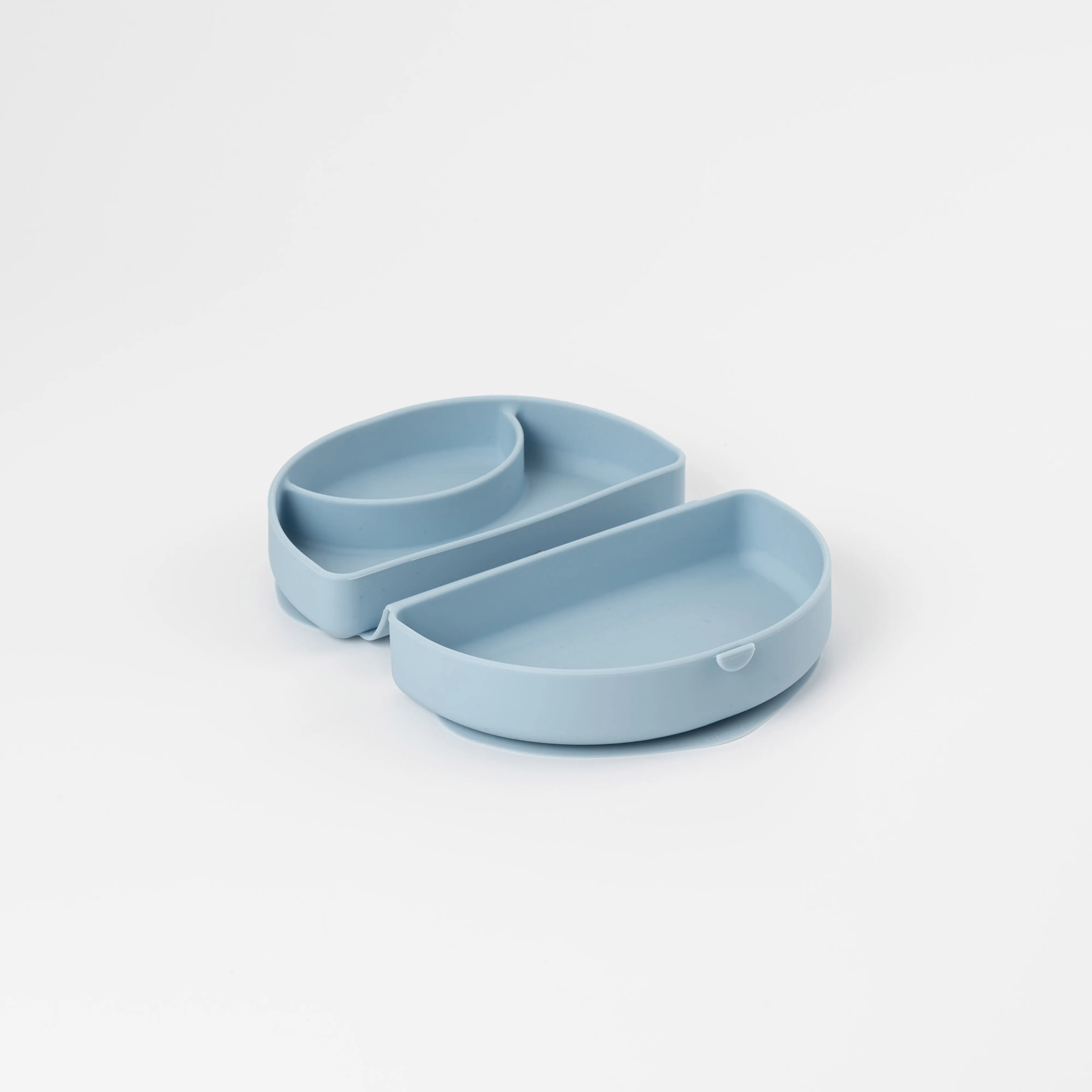 Miniware Silifold Folding Silicone Lunch Box - Chicory - Blue
