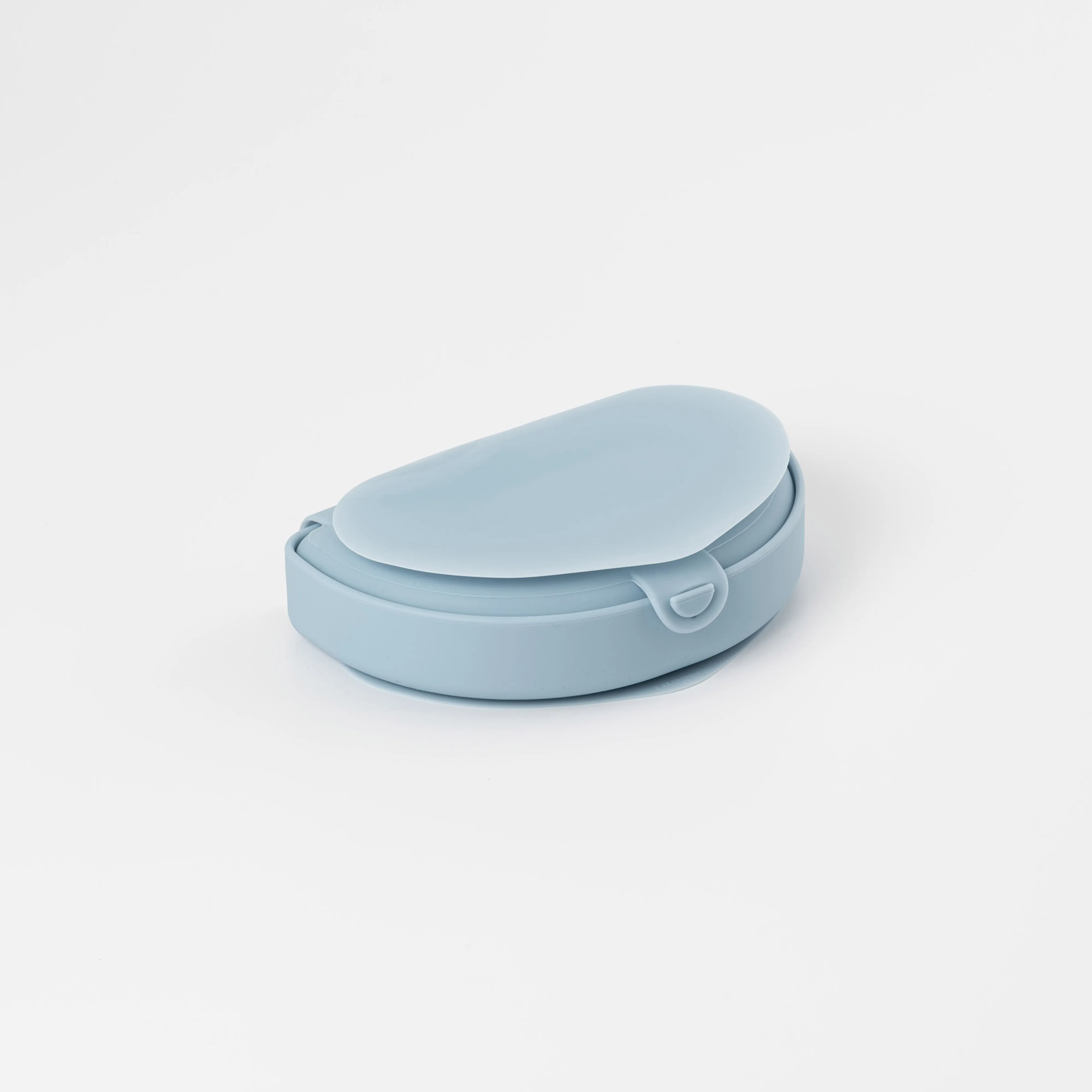 Miniware Silifold Folding Silicone Lunch Box - Chicory - Blue
