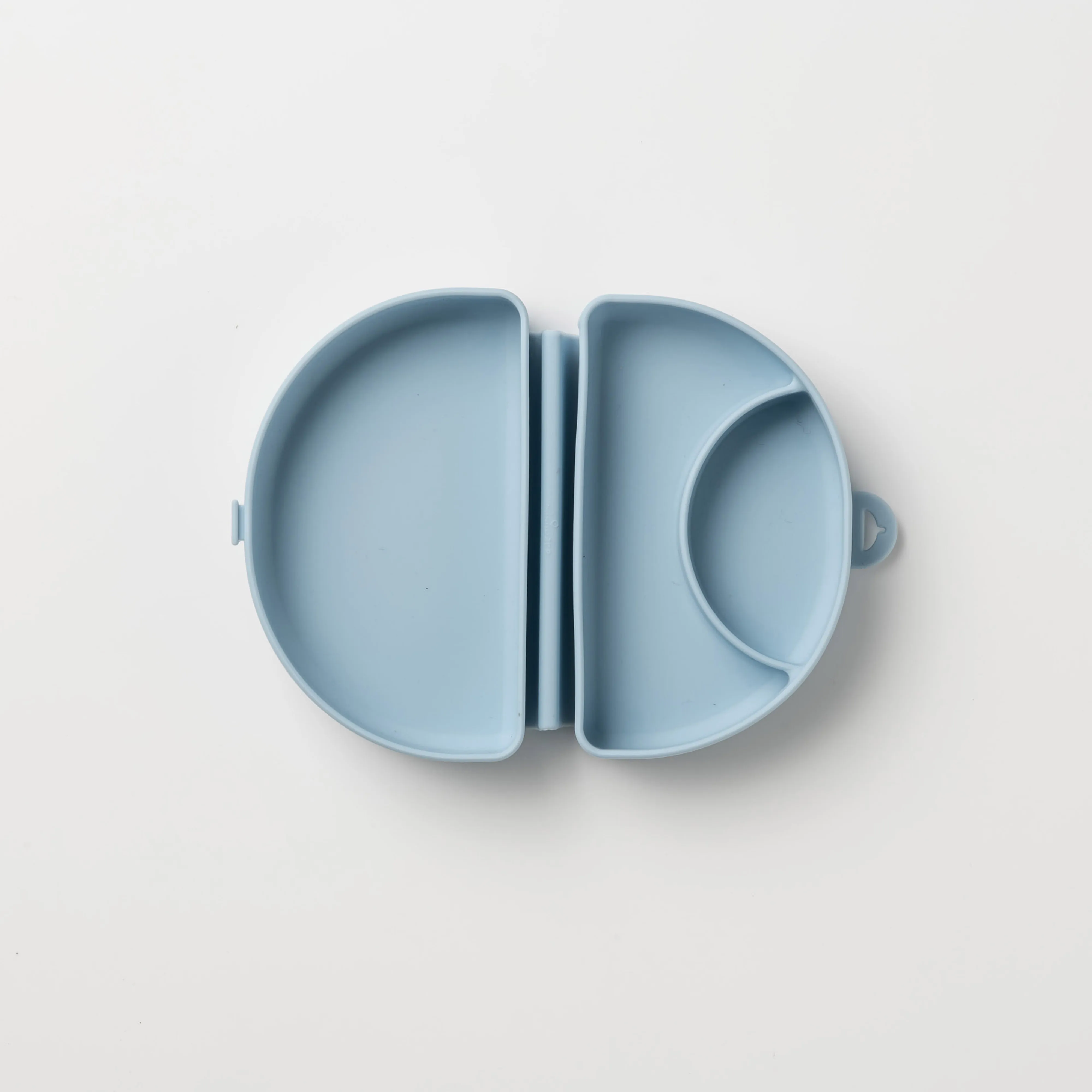 Miniware Silifold Folding Silicone Lunch Box - Chicory - Blue