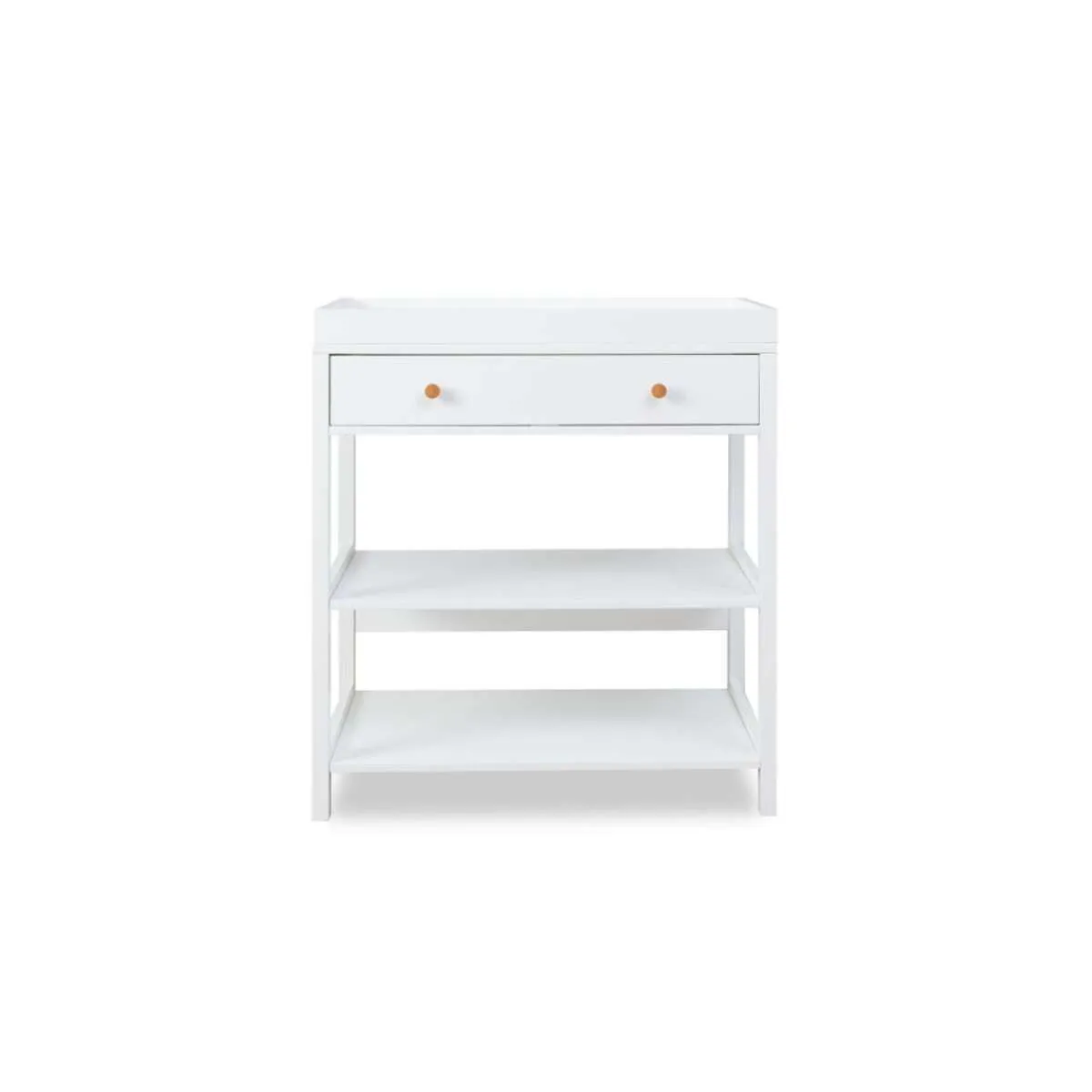 Mocka Change Table With Removable Top - White Mocka