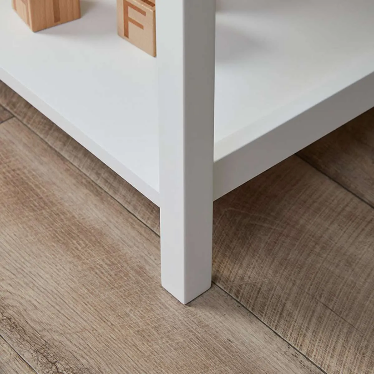 Mocka Change Table With Removable Top - White Mocka