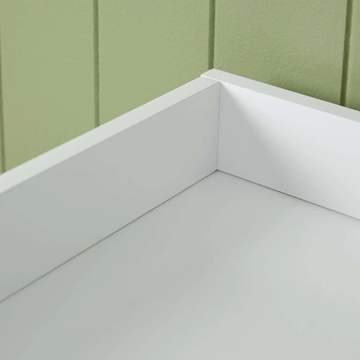 Mocka Change Table With Removable Top - White Mocka
