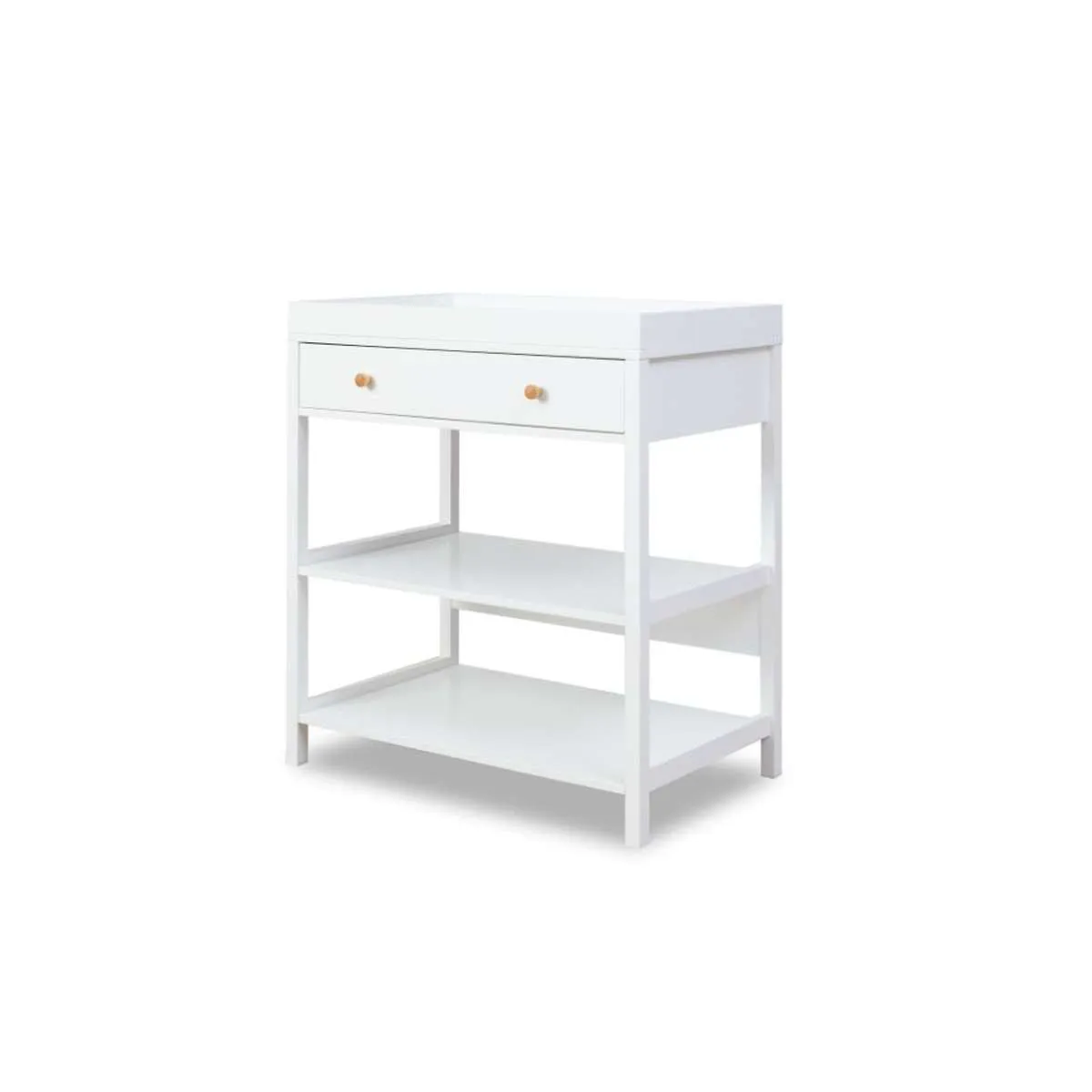 Mocka Change Table With Removable Top - White Mocka