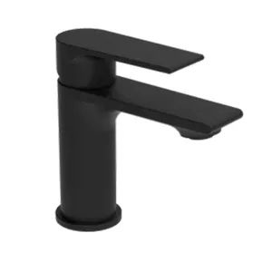 Neptune II Basin Mixer Matt Black 137mm