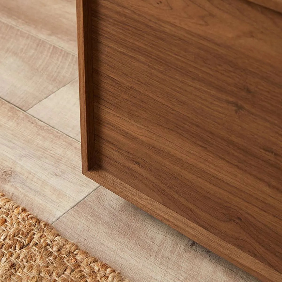 Osaka Two Door Cabinet - Walnut Mocka