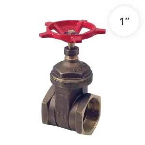Pex Gate Valve 1 1/2" Brass