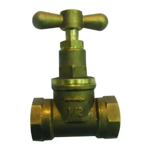 Pex Stopcock 1/2" Brass