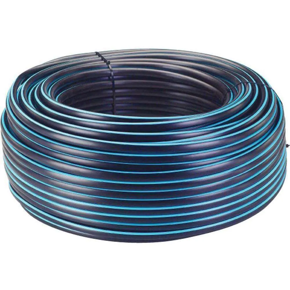 Poly Pipe PN12.5 Blue Stripe 20mm x 150m