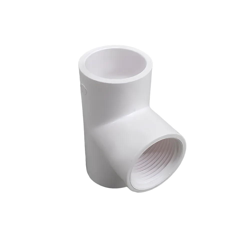 PVC Pressure Faucet Tee 80mm x 90D