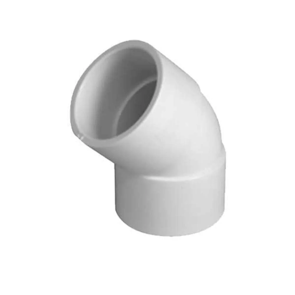 PVC Pressure Plain Elbow 15mm x 45D