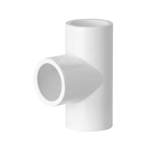 PVC Pressure Plain Tee 15mm x 90D