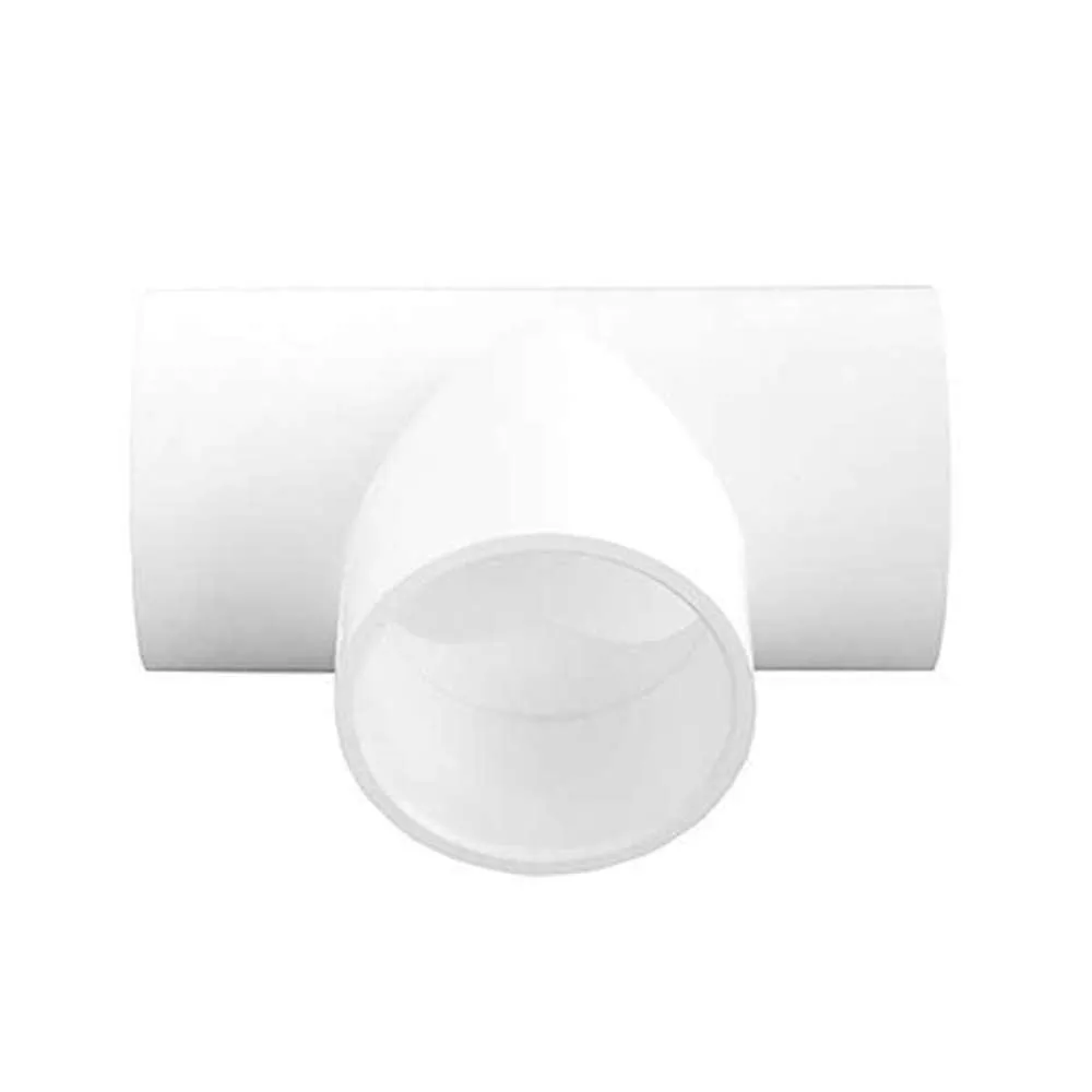 PVC Pressure Plain Tee 50mm x 90D