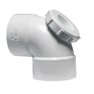PVC Waste Inspection Bend 40mm x 90D
