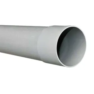 PVC Waste Pipe 40mm x 5.8m S/E **