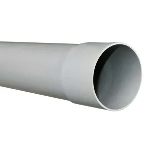 PVC Waste Pipe SN4 150mm x 5.8m S/E