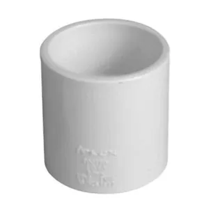 PVC Waste Plain Socket (Coupler) 100mm