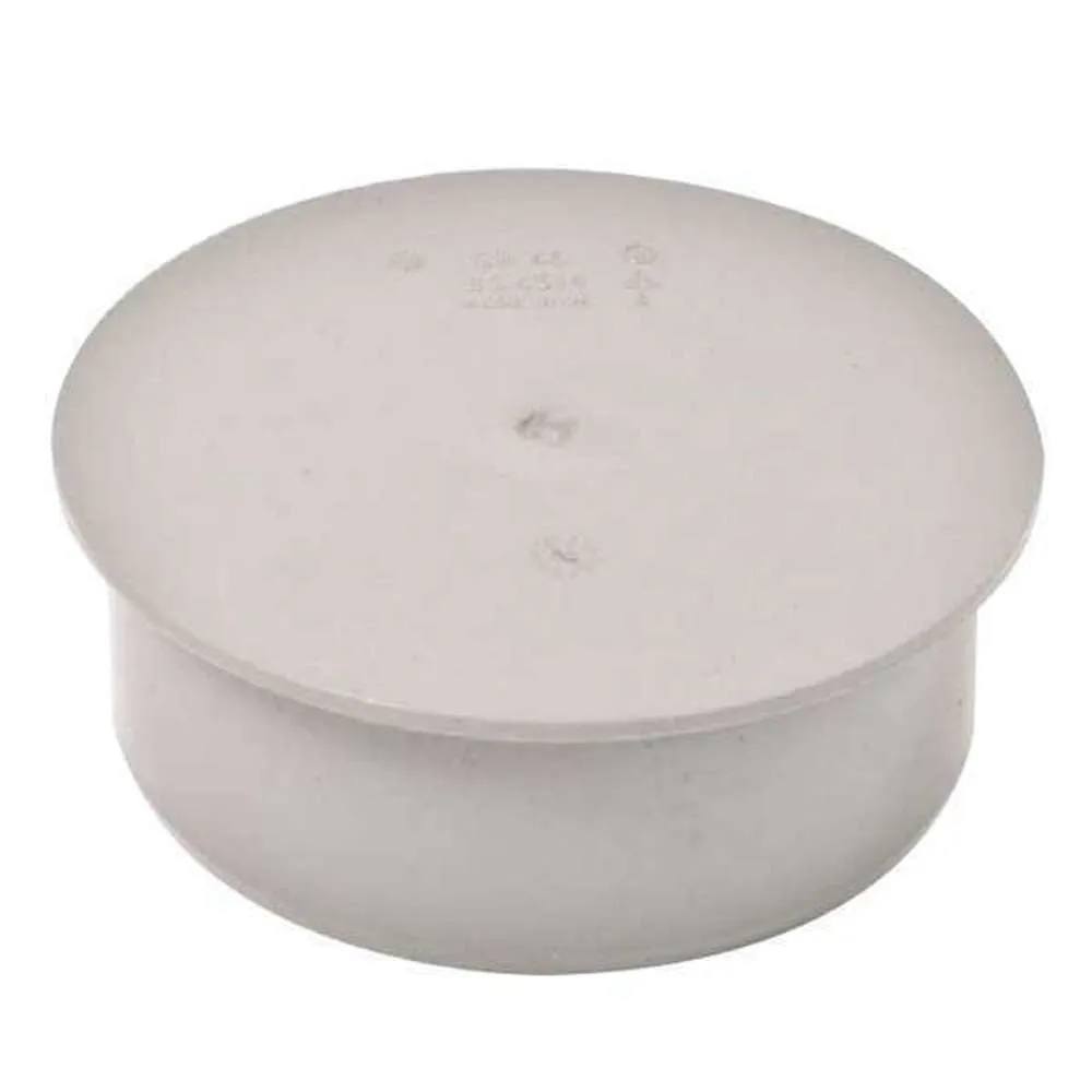 PVC Waste Push On Cap 40mm