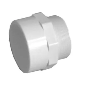 PVC Waste Valve Socket 32mm (Male Iron to PVC)