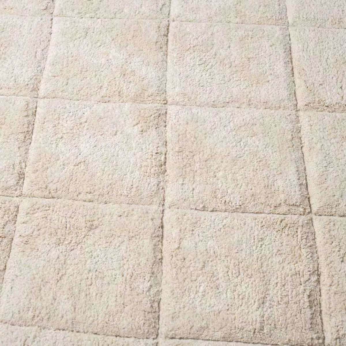 Rea Diamond Floor Rug - Extra Large - Cream Mocka