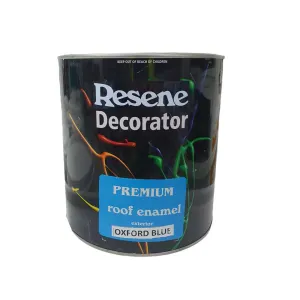 Resene Decorator Roof Enamel Oxford Blue 4L