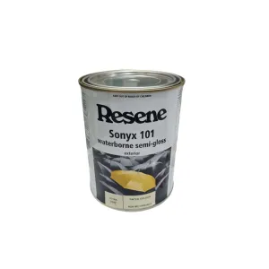 Resene Sonyx 101 Semi Gloss Acrylic Ultra Deep Tone 1L