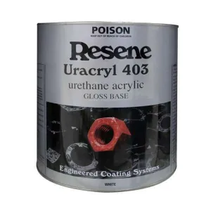 Resene Uracryl 403 White 2pc 4L