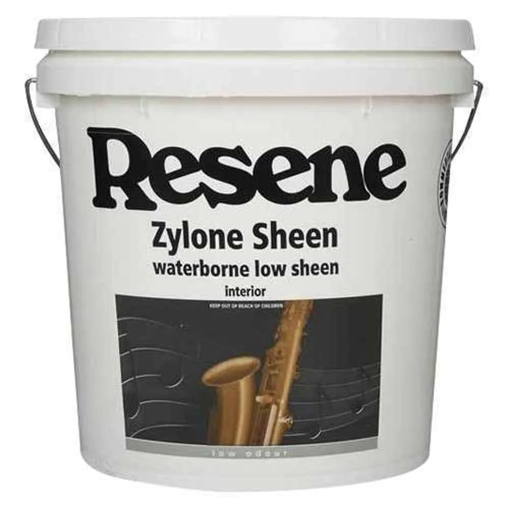 Resene Zylone Flat Acrylic White 10L