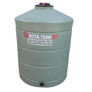 Rotomould Water Tank 1000L H1350 x D1050mm 30kg