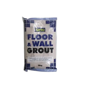 Sanko Grout Floor & Wall 5kg Brown Ash