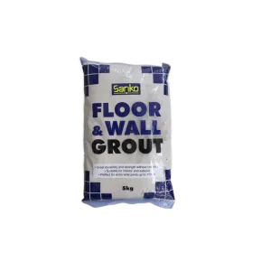 Sanko Grout Floor & Wall 5kg Neutral Grey