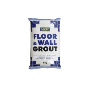 Sanko Grout Floor & Wall 5kg Off White