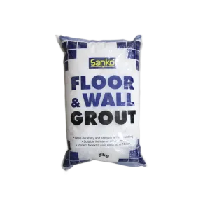 Sanko Grout Floor & Wall 5kg White