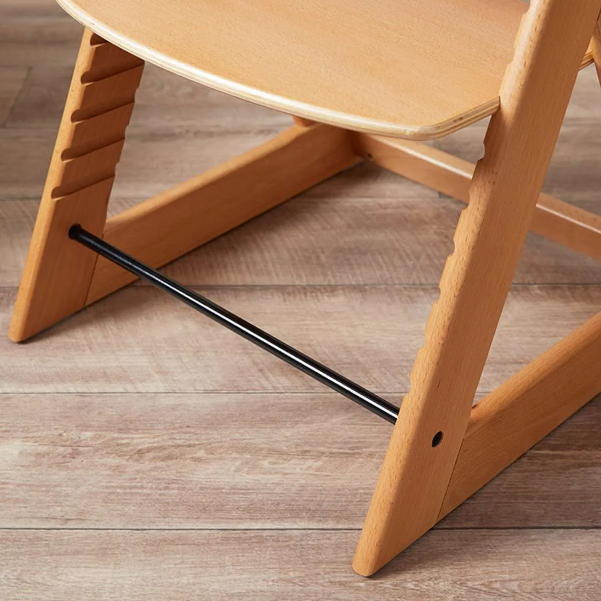 Soho Wooden Highchair - Natural Mocka