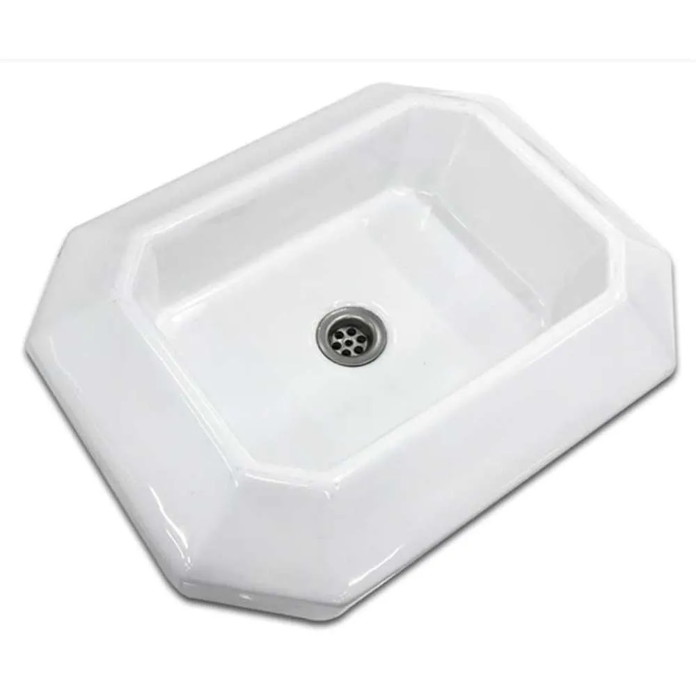 Swede Table Top Basin Diamond 510 x 400 x 130mm