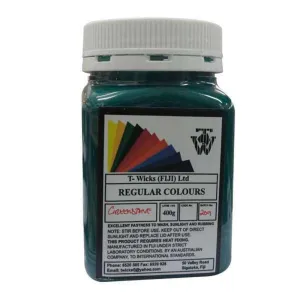 T-Wicks Fabric Paint Green Stone 400ml