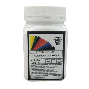 T-Wicks Fabric Paint Virgin White 400ml