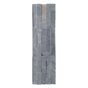 Tripada Wall Tile 600x150 Cultured Stone Jack Black Natural (9pc/0.83 sqm Ctn)