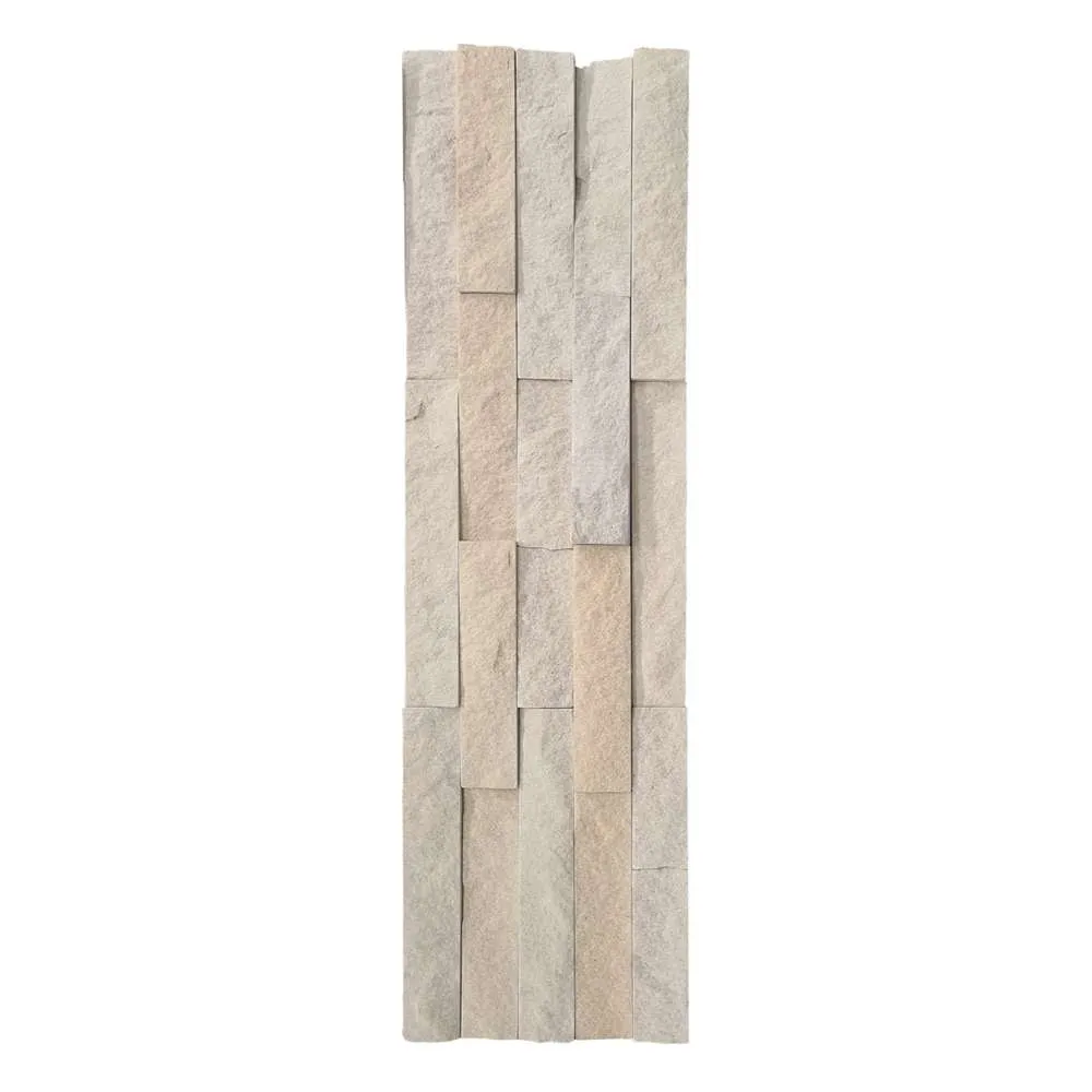 Tripada Wall Tile 600x150 Cultured Stone Mint White Natural (8pc/0.72 sqm Ctn)