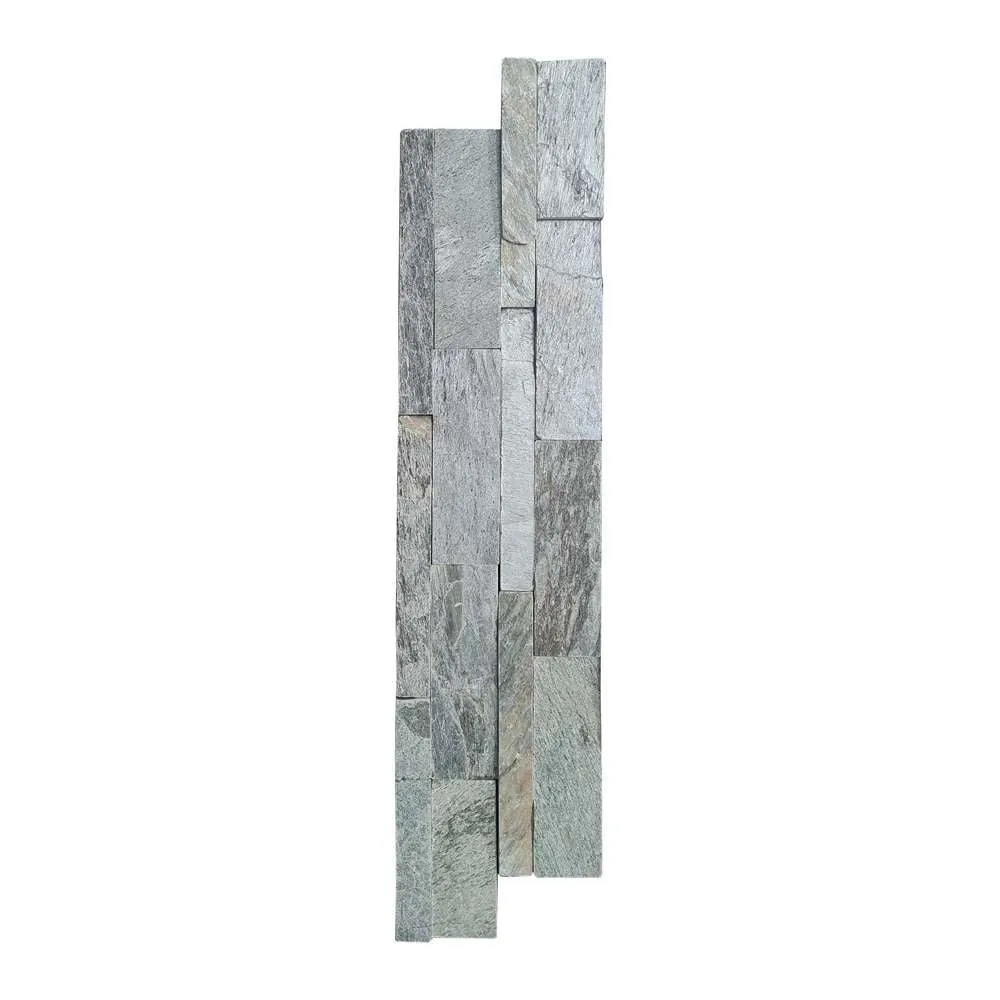 Tripada Wall Tile 600x150 Cultured Stone Sliver Shine Natural (9pc/0.83sqm Ctn)